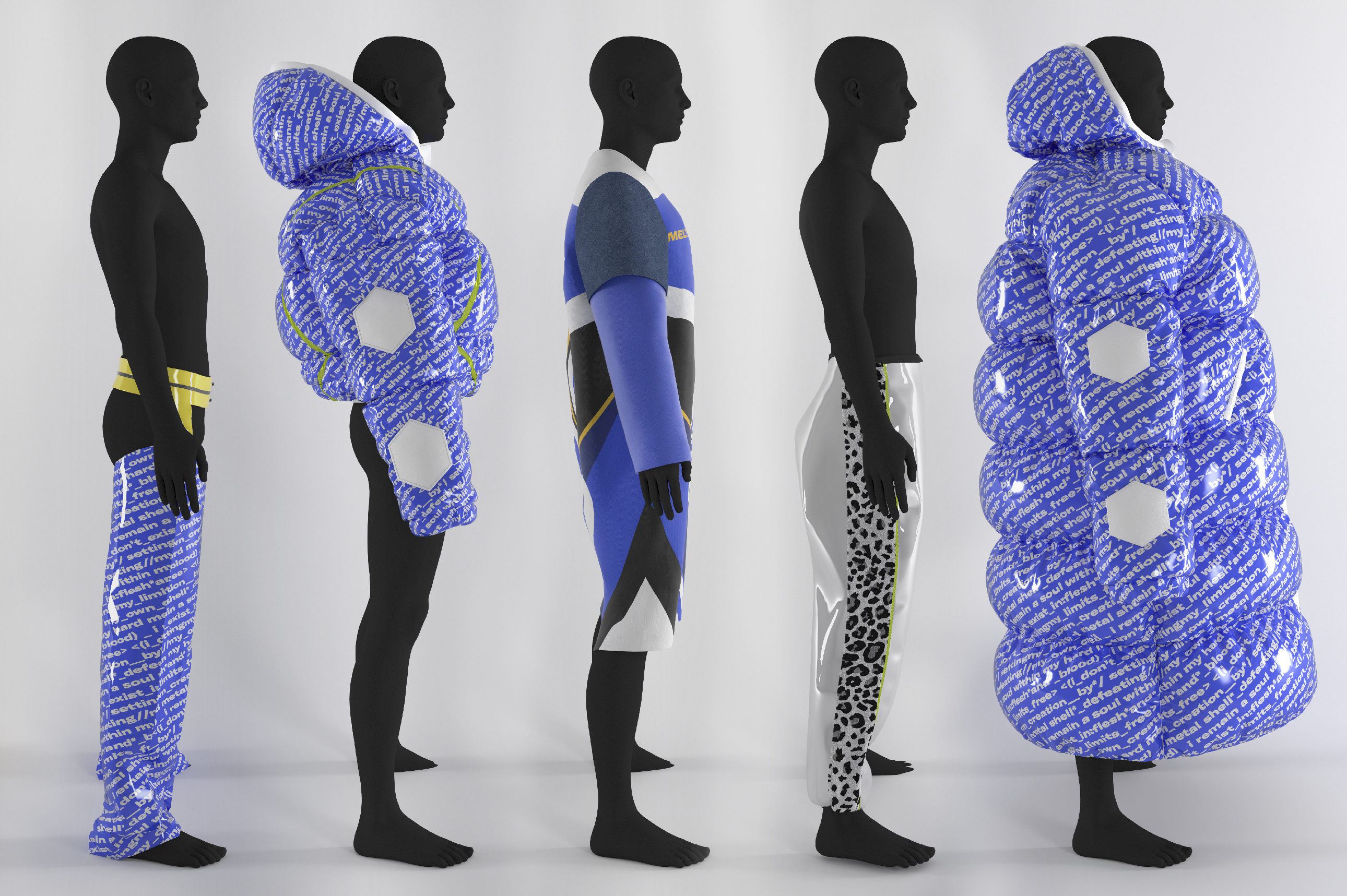 Современная мода и технологии. Одежда будущего. Цифровая одежда будущего. Дизайнерские костюмы. Креативные коллекции одежды.