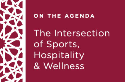 On the Agenda: The Intersection of Sports, Hospitality & Wellness
